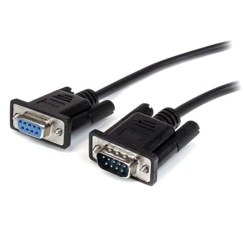 StarTech 3m Black Straight Through DB9 RS232 Serial Cable - M/F