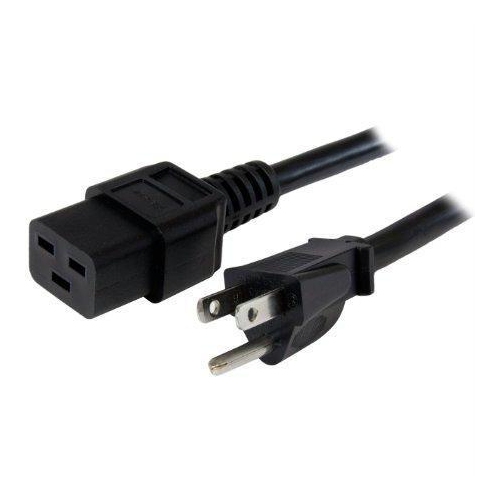 STARTECH  10 Ft Heavy Duty 14 Awg Computer Power Cord - Nema 5-15P to C19