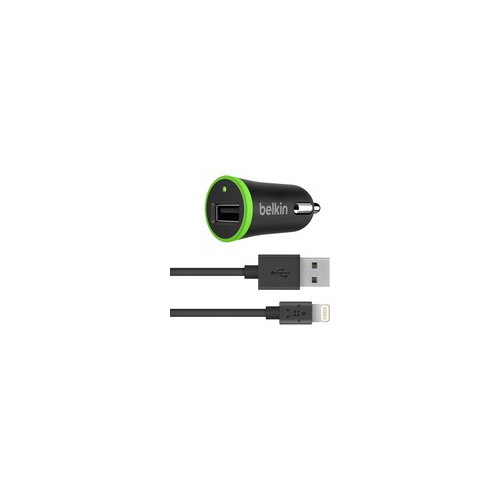 Belkin BOOST?UP Car Charger with ChargeSync Cable(12 watt/2.4 Amp)