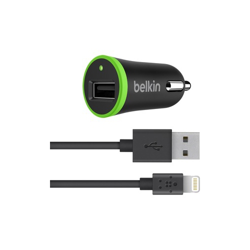 Belkin BOOST?UP Car Charger with ChargeSync Cable(12 watt/2.4 Amp)