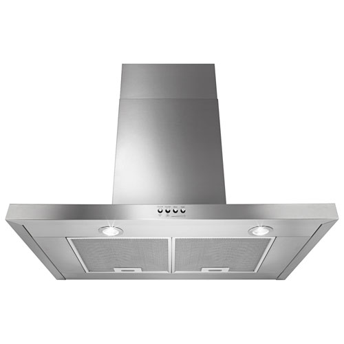 Whirlpool 30" Convertible Flat Wall Mount Range Hood (WVW57UC0FS) - Stainless Steel