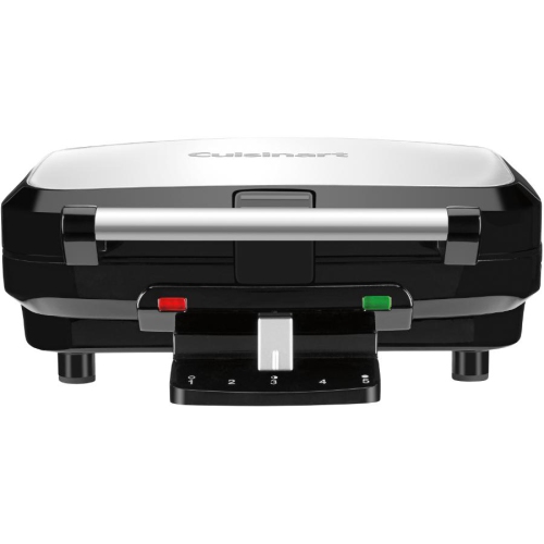 Cuisinart WAF-150 4-Slice Belgian Waffle Maker, Stainless Steel, Silver