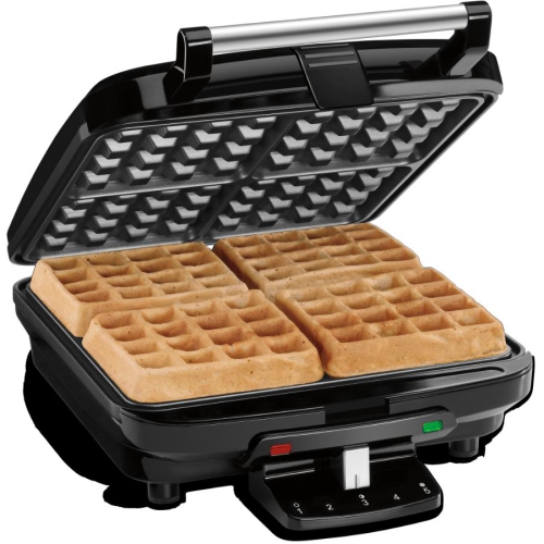 Cuisinart WAF-150 4-Slice Belgian Waffle Maker, Stainless Steel, Silver