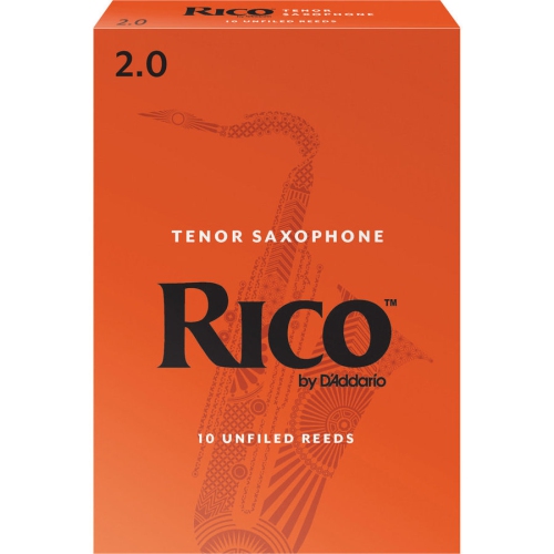 Rico Tenor Saxophone Reeds - #2, 10 Box