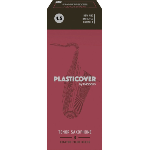 Plasticover Tenor Saxophone Reeds - #1.5, 5 Box