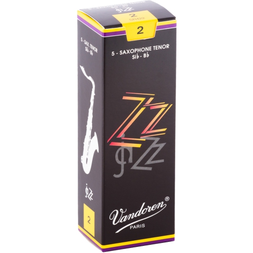 Vandoren ZZ Tenor Saxophone Reeds - #2, 5 Box