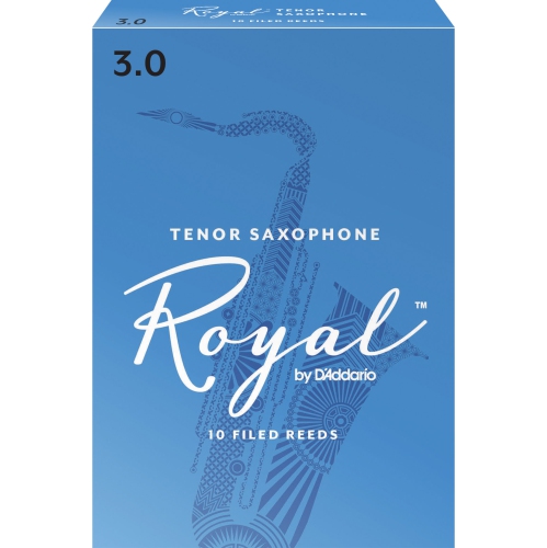 Royal Tenor Saxophone Reeds - #3, 10 Box