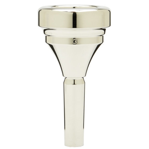 Denis Wick Classic Tuba Mouthpiece - Silver, 3