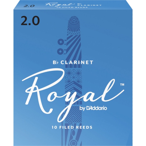 Royal Bb Clarinet Reeds - #2, 10 Box
