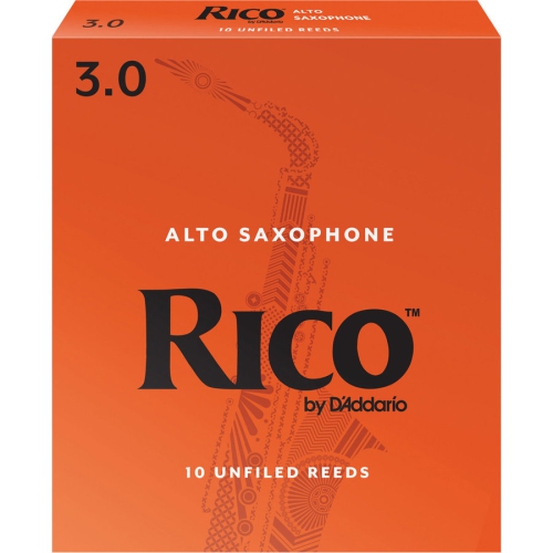 Rico Alto Saxophone Reeds - #3, 10 Box