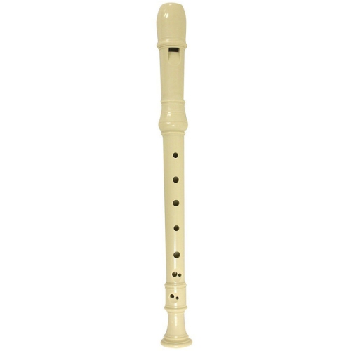 Canto CR101I 1 Piece Soprano Recorder - Ivory