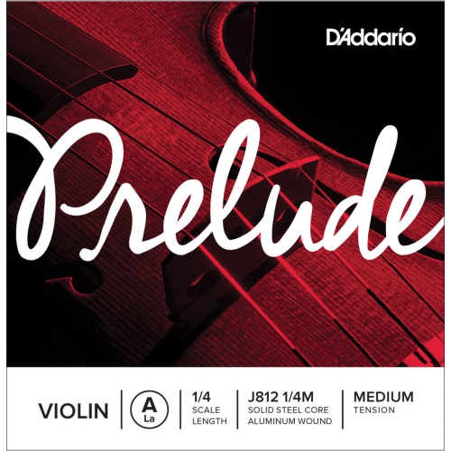 Bande simple A du violon Prelude d’Addario – 1/4, moyenne