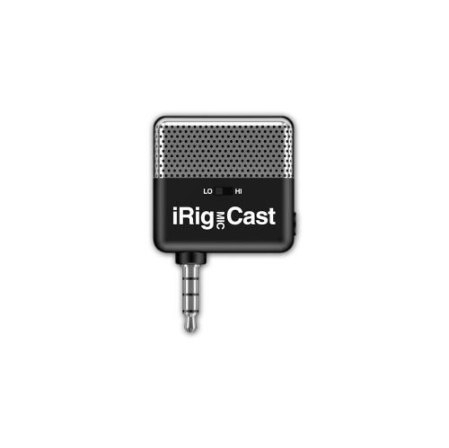 Microphone d’enregistrement iRig Mic Cast d’IK pour iPhone/iPad/iPod