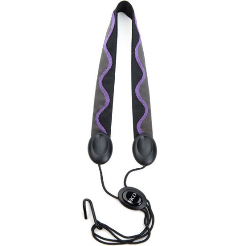 Rico Fabric Soprano/Alto Saxophone Strap - Jazz Wave