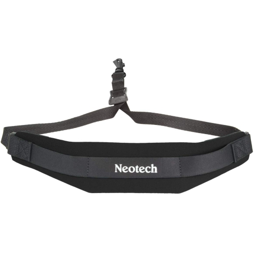 Neotech Soft Sax Swivel Hook Standard Saxophone Strap - Black
