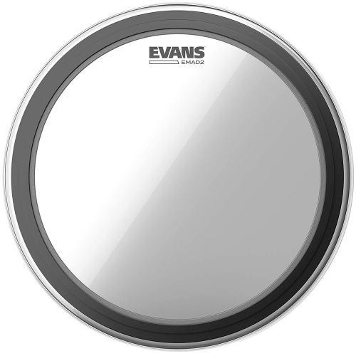 Evans EMAD 2 Bass Drumhead - 22", Clear