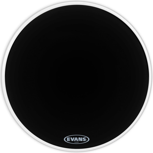 Evans BD22RBG Resonant Black Bass Drum Head - 22