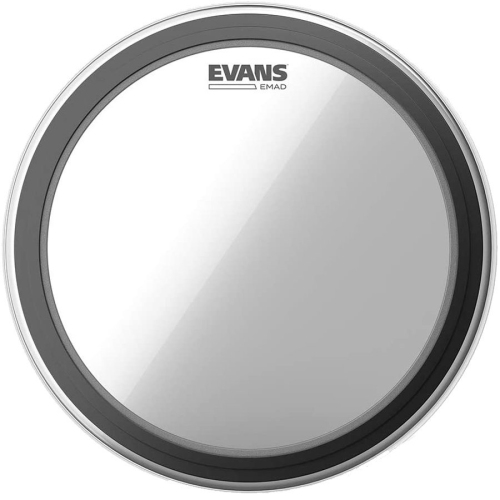 Evans EMAD Bass Drumhead - 22", Clear