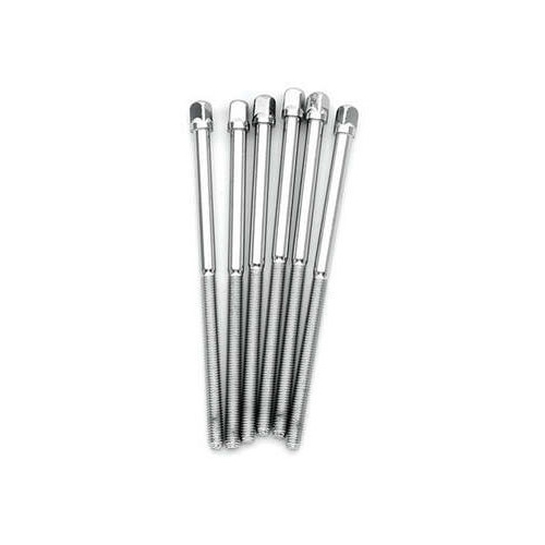 Chrome Tension Rods - 6 Pack