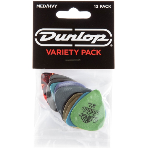 Dunlop Variety Pack - Medium / Heavy, 12 Pack