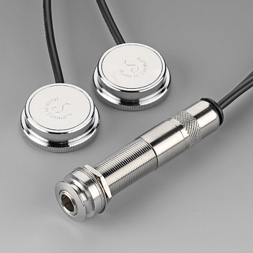 Schaller Oyster D/S Guitar Pickup with Jack Socket