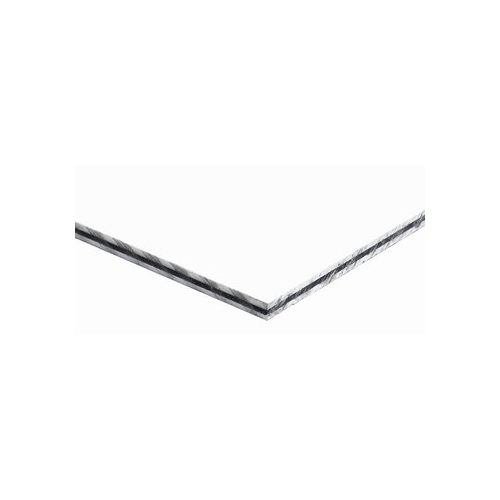 Pickguard Blank - 3 ply White