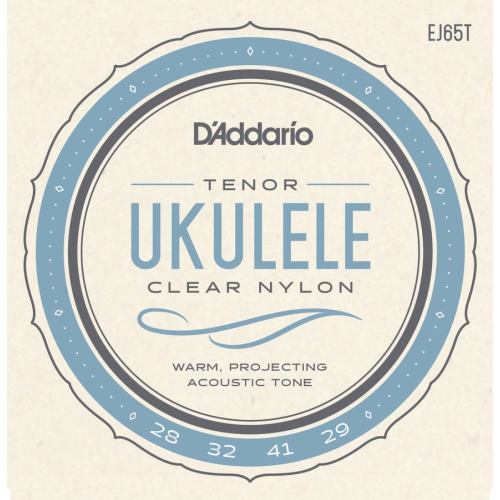 Cordes Tenor Ukuelele personnalisées Pro-Arte EJ65T d’Addario