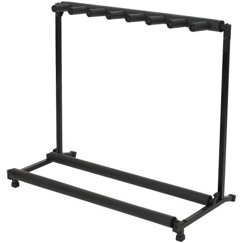 RockStand by Warwick Multiple Guitar Rack Stand - 7 emplacements, noir