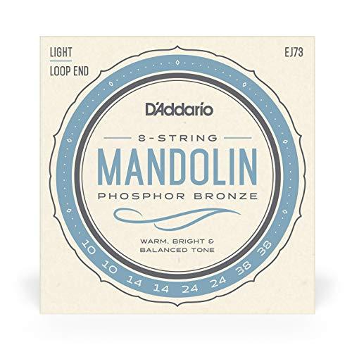 D'Addario J73 Phosphor Bronze Mandolin Strings - Light 10-38