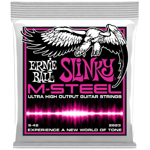 Ernie Ball PO2923 Super Slinky M-Steel Electric Guitar Strings