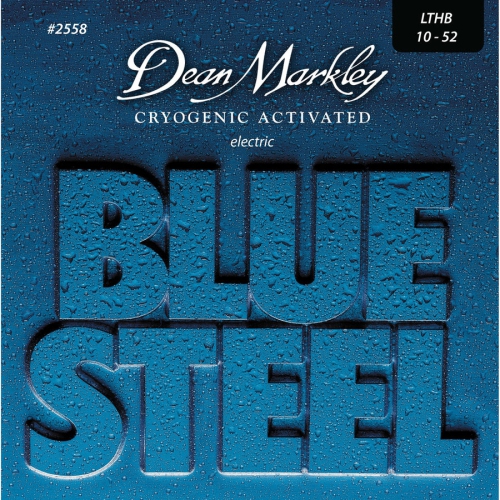 Dean Markley Blue Steel Electric Guitar Strings - Light Top/Heavy Bottom, 10-52