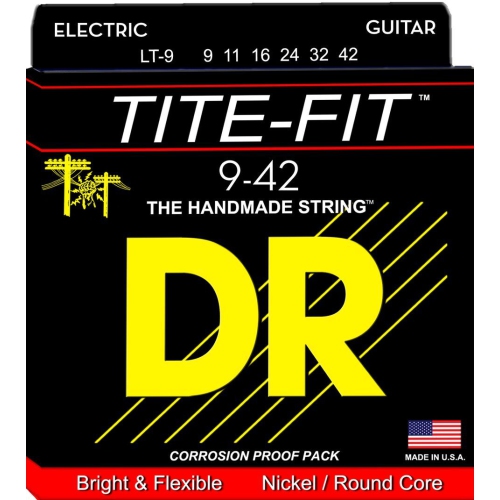 Tite-fit Electric Guitar Strings, Light (9-42)
