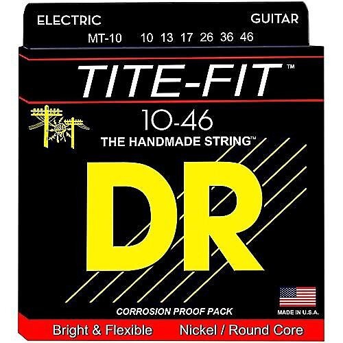 DR HANDMADE STRINGS  Tite-Fit Electric Guitar Strings, Medium (10-46)