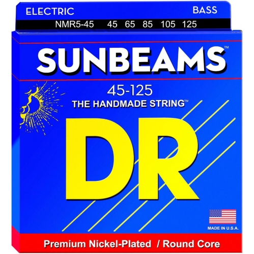 Sunbeams 5-String Bass Strings, Medium