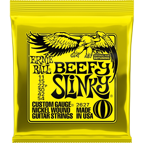 Ernie Ball Beefy Slinky Nickel Wound Electric Guitar Strings 11