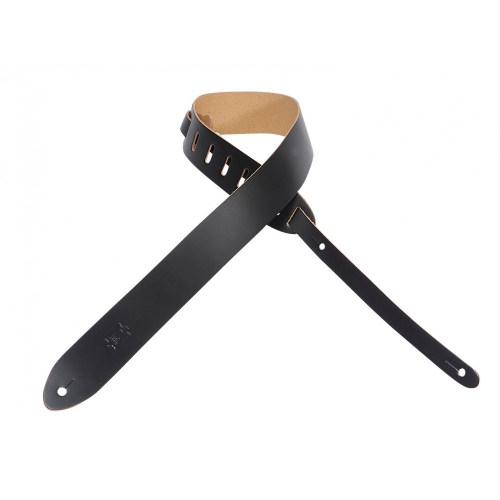 Levy's M12 2 Leather Guitar Strap - Black
