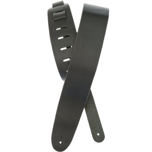 Planet Waves 25BL00 Basic Classic Leather Guitar Strap - Black