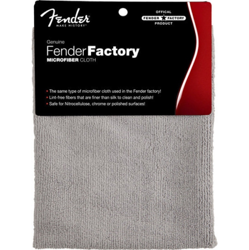 Fender Factory Microfiber Cloth - Gray