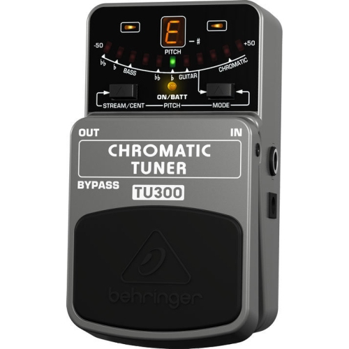Pédale d’accordeur chromatique de Behringer pour guitare/guitare basse