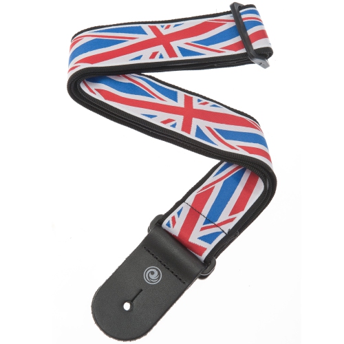 Courroie de guitare tissée de Planet Waves 50A11 - Union Jack