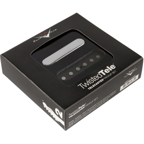 Fender Custom Shop Twisted Tele Pickups - Black and Chrome