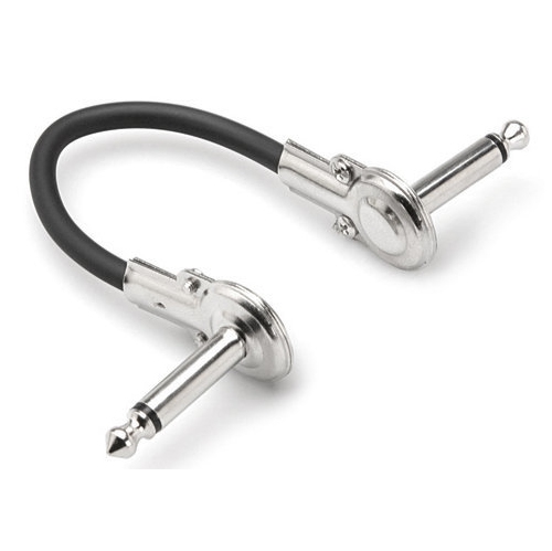 HOSA  Guitar Patch Cable - Low-Profile Right-Angle to Same, 6 [This review was collected as part of a promotion