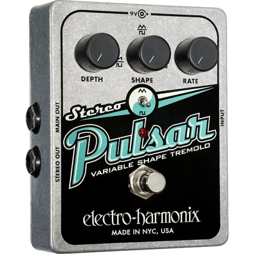 Electro-Harmonix Stereo Pulsar Variable Shape Analog Tremolo