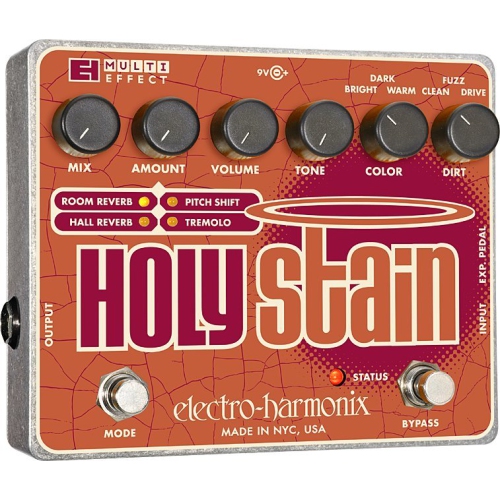 Electro-Harmonix Holy Stain Distortion/Reverb/Pitch/Tremolo Multi-Effect