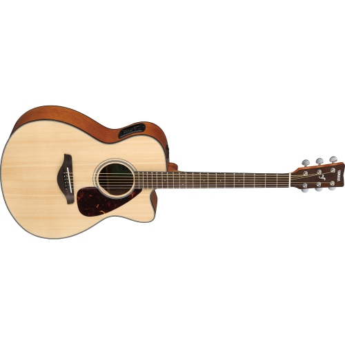 YAMAHA  Fsx800C Small Body Acoustic-Electric Guitar - Natural