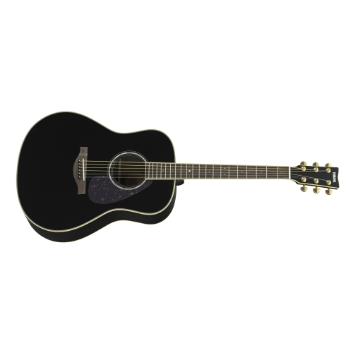 Guitare acoustique/électrique Jumbo Original LL6 de Yamaha - Noir