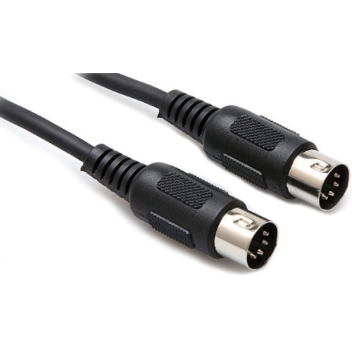 Hosa MIDI Cable - 5-Pin DIN to 5-Pin DIN, 1'