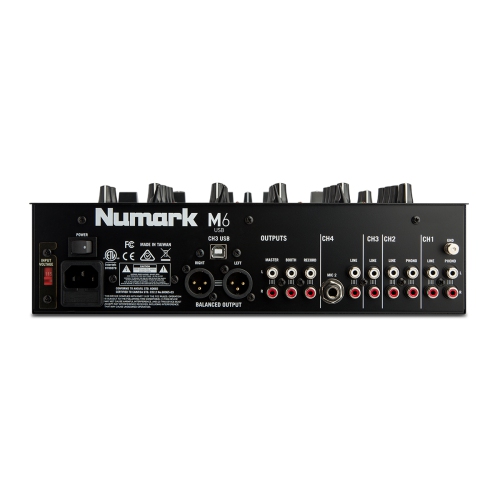 Numark M6 USB 4-Channel USB DJ Mixer