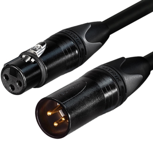 Digiflex CXX-C4 Studio Series Microphone Cable - XLR Male / XLR Female, 10'