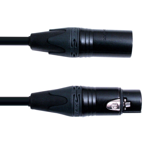 Digiflex CXX-C4 Studio Series Microphone Cable - XLR Male / XLR Female, 3'